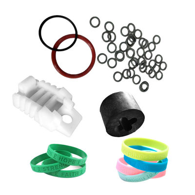 اندازه سفارشی رقابتی قطعات لاستیکی قالب بندی شده سفارشی Acrylonitrile Butadiene Styrene خدمات برش محصولات لاستیکی