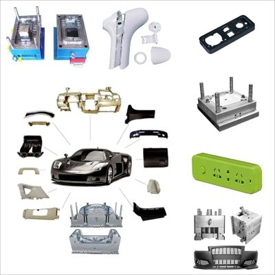 خدمات قالب بندی پلاستیکی سفارشی با حفره ی تک / چند 1 * 1 و اندازه سفارشی برای قطعات خانگی و خودرو