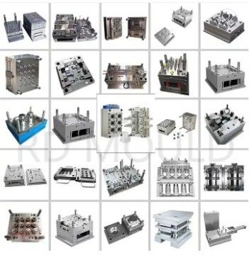 قالب تزریق تک حفره‌ای چندگانه برای قطعات خودرو، جلوپنجره، سپر، قالب تزریق پلاستیک